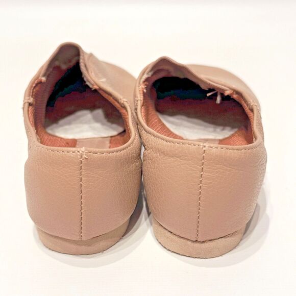 So Danca JZ77 Jazz Dance Shoes Beige Leather Little Girl (Toddler) Size 8M - Picture 4 of 12